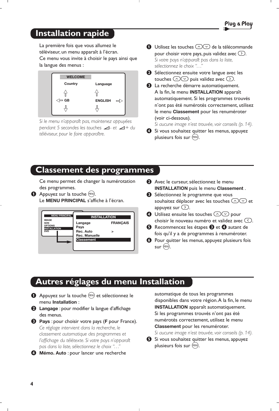 Philips 14PT6107 User Manual | Page 18 / 112