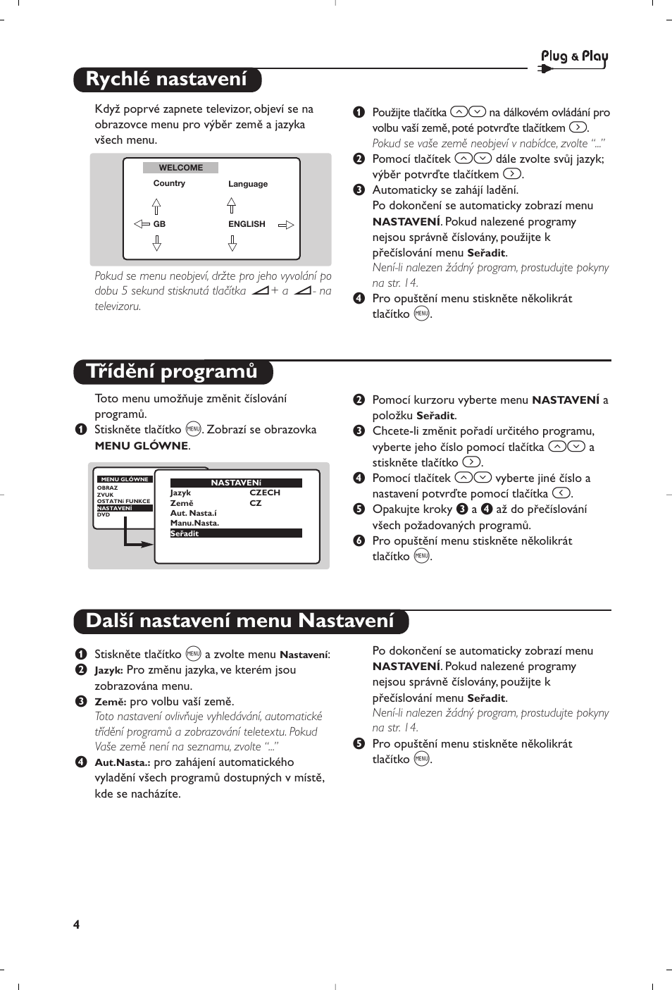 Philips 14PT6107 User Manual | Page 74 / 112