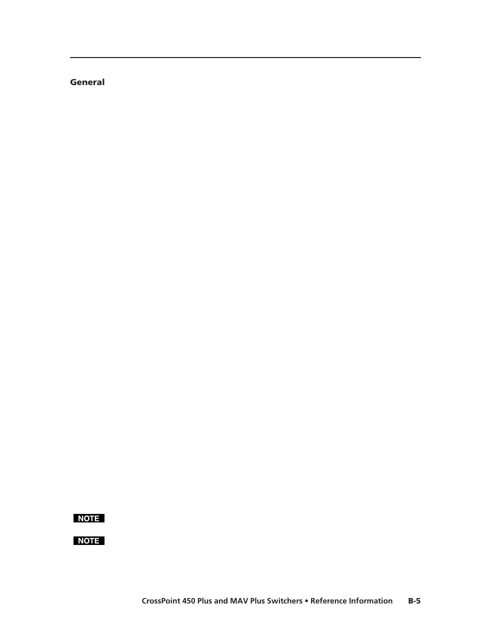 Extron Electronics MAV Plus Series User Manual | Page 184 / 199