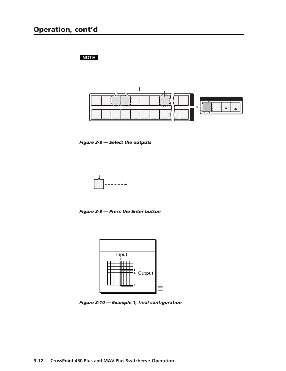 Operation, cont’d | Extron Electronics MAV Plus Series User Manual | Page 55 / 199