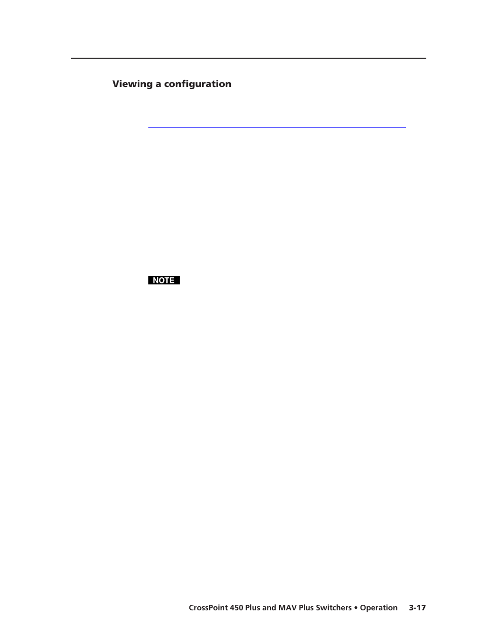 Viewing a configuration | Extron Electronics MAV Plus Series User Manual | Page 60 / 199