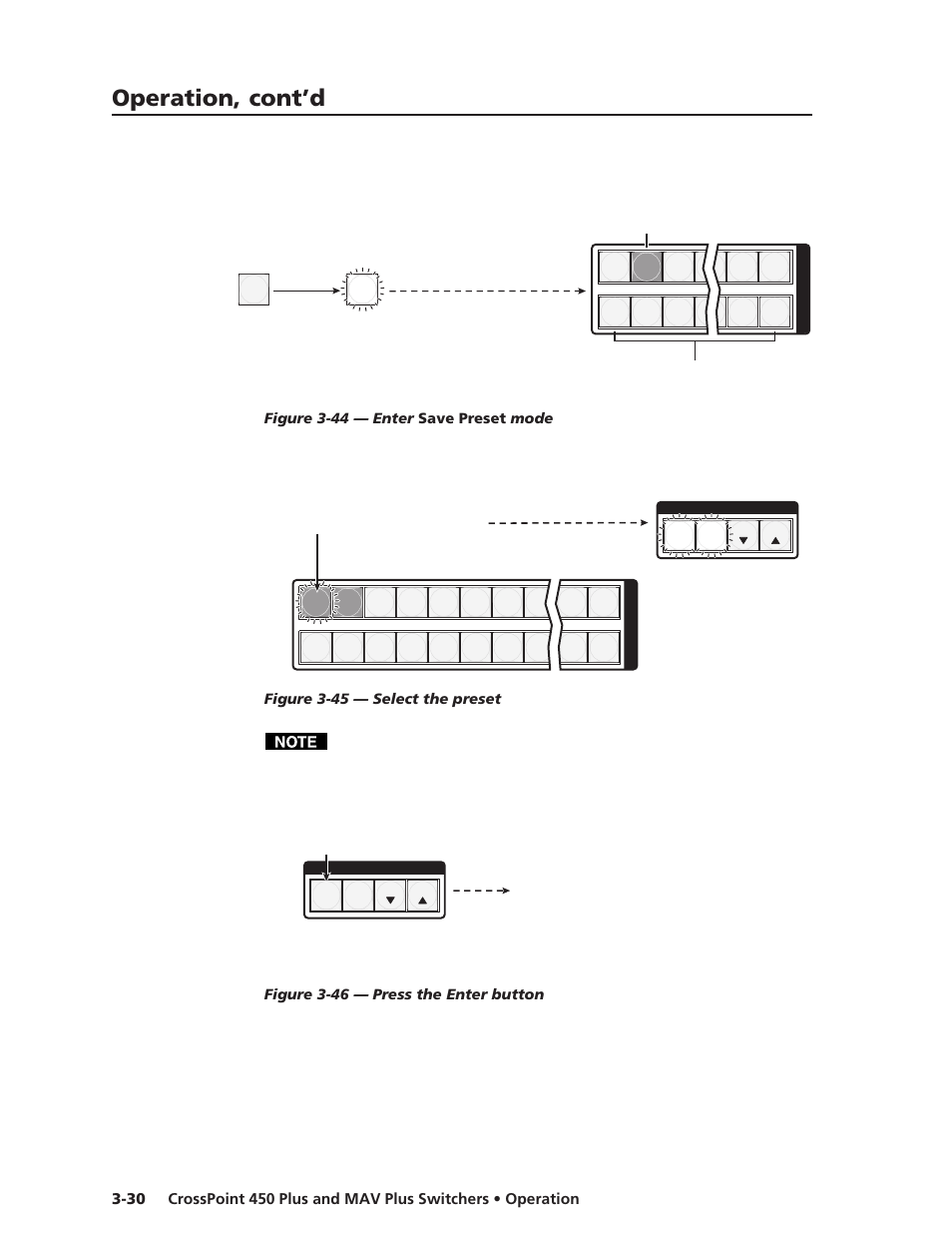 Operation, cont’d | Extron Electronics MAV Plus Series User Manual | Page 73 / 199