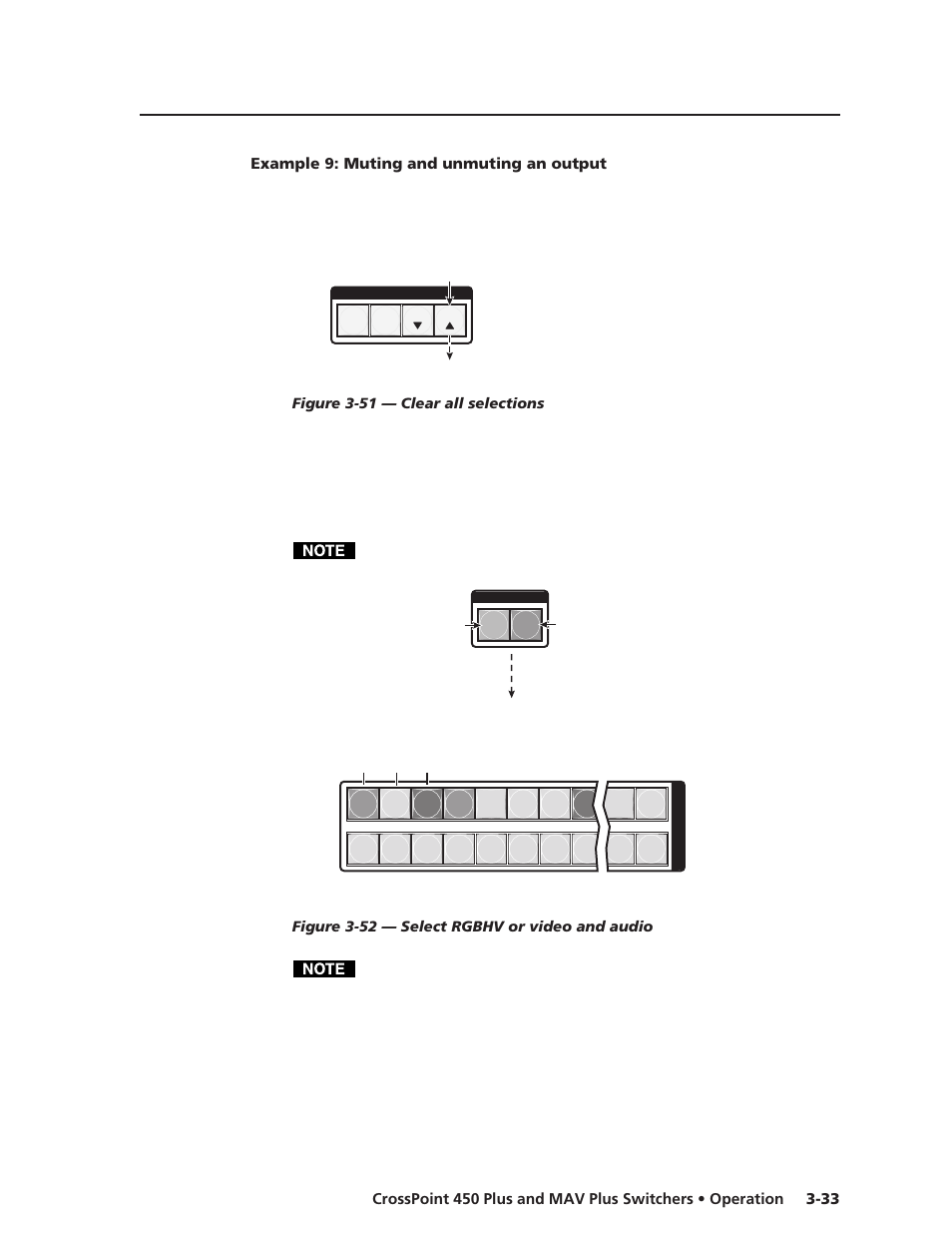 Example 9: muting and unmuting an output | Extron Electronics MAV Plus Series User Manual | Page 76 / 199