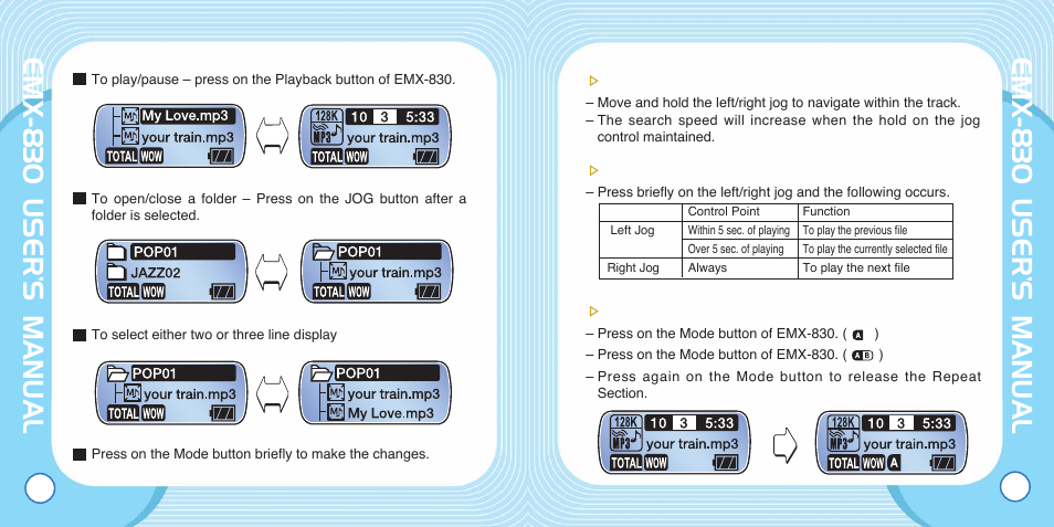 Emx-830 user’s manual | Enox EMX-830 User Manual | Page 20 / 34