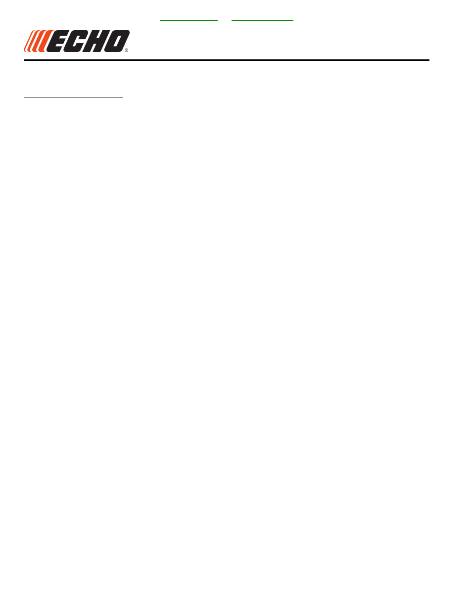 Echo 670-200 User Manual | Page 2 / 20