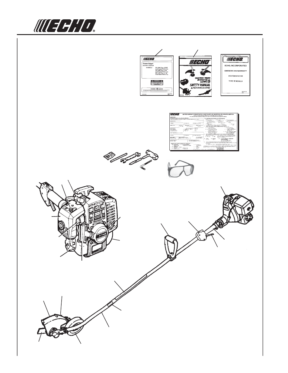 Echo PE-2000 Type 1/1E User Manual | Page 10 / 30