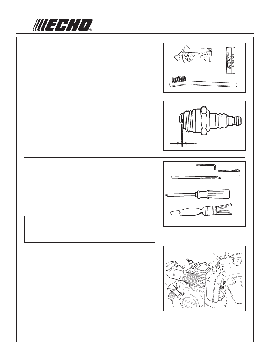 Echo PE-2000 Type 1/1E User Manual | Page 22 / 30