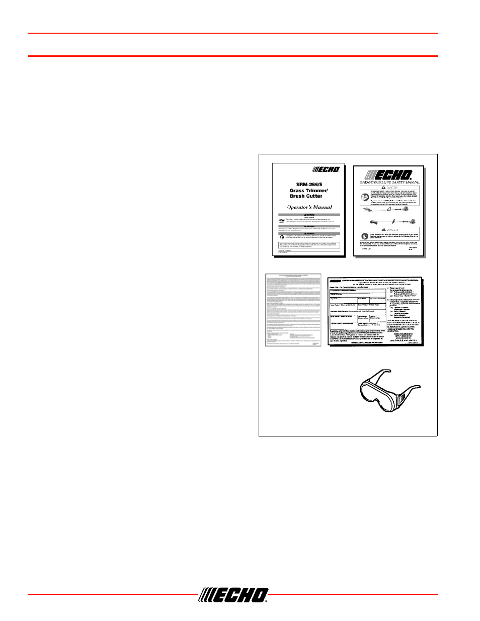 Echo SRM-266S User Manual | Page 12 / 36