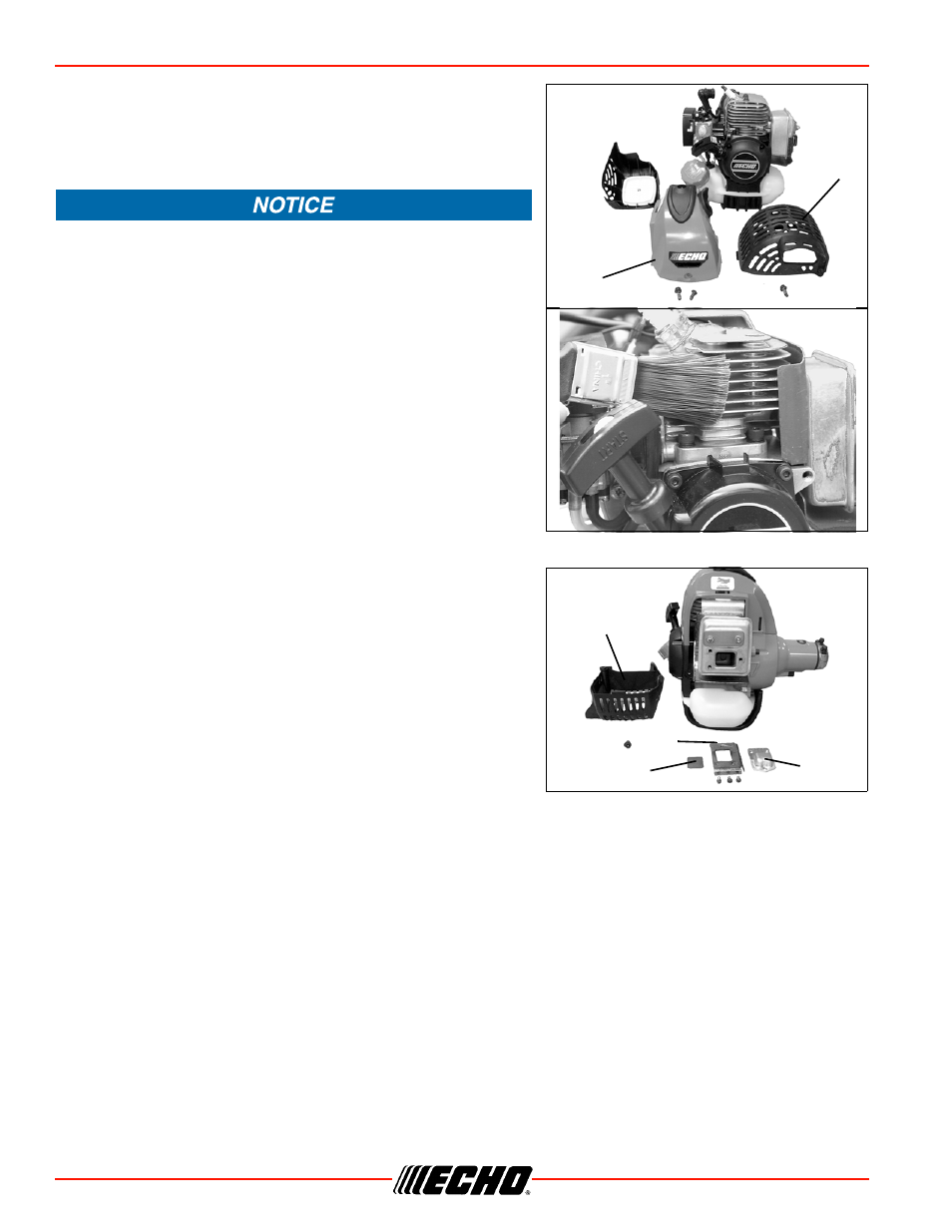 Exhaust system, Spark arrestor screen, Maintenance srm-266/s | Echo SRM-266S User Manual | Page 24 / 36