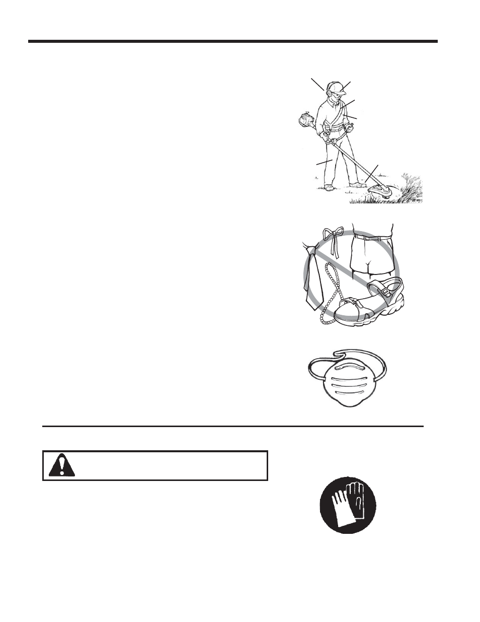Operator safety, Caution | Echo SB User Manual | Page 10 / 56