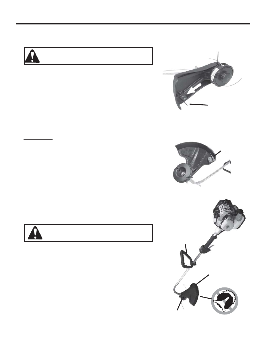 Assembly, Warning, Danger | Echo SB User Manual | Page 14 / 56