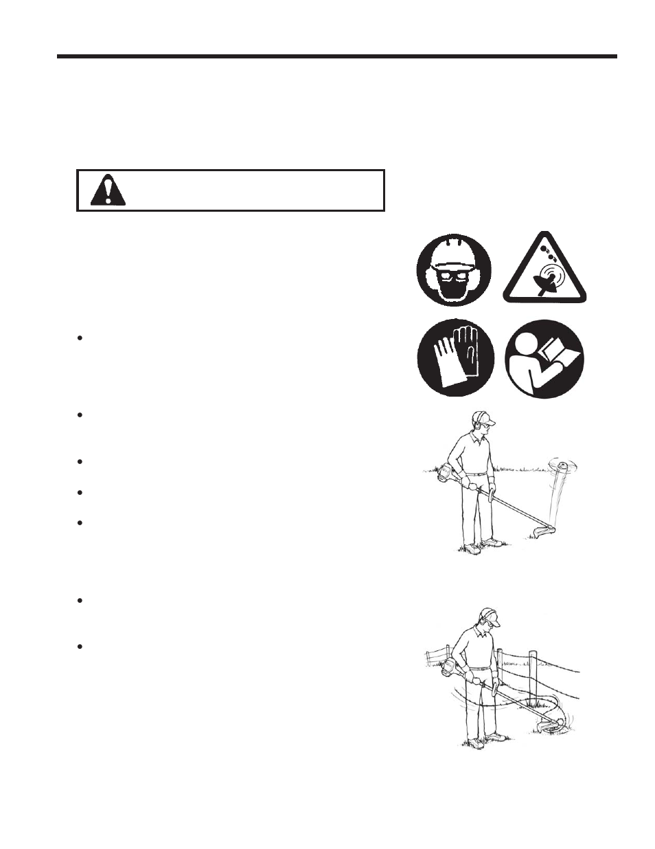 Operation, Warning | Echo SB User Manual | Page 29 / 56