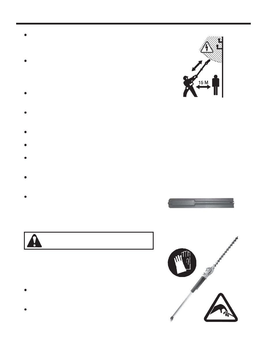 Operation, Danger | Echo SB User Manual | Page 40 / 56