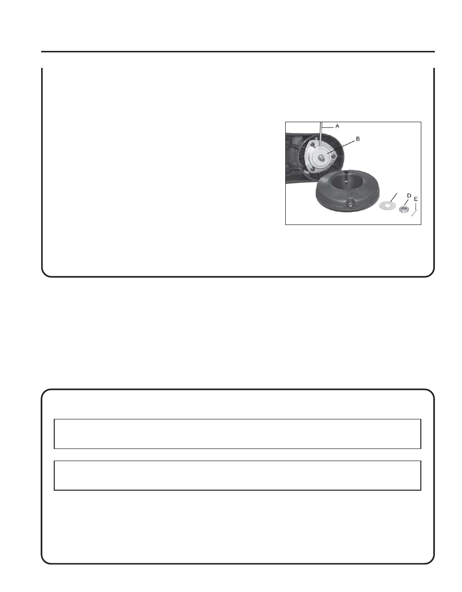 Nylon line head installation, Operation, Pas r | Echo PAS Rapid Loader User Manual | Page 9 / 16