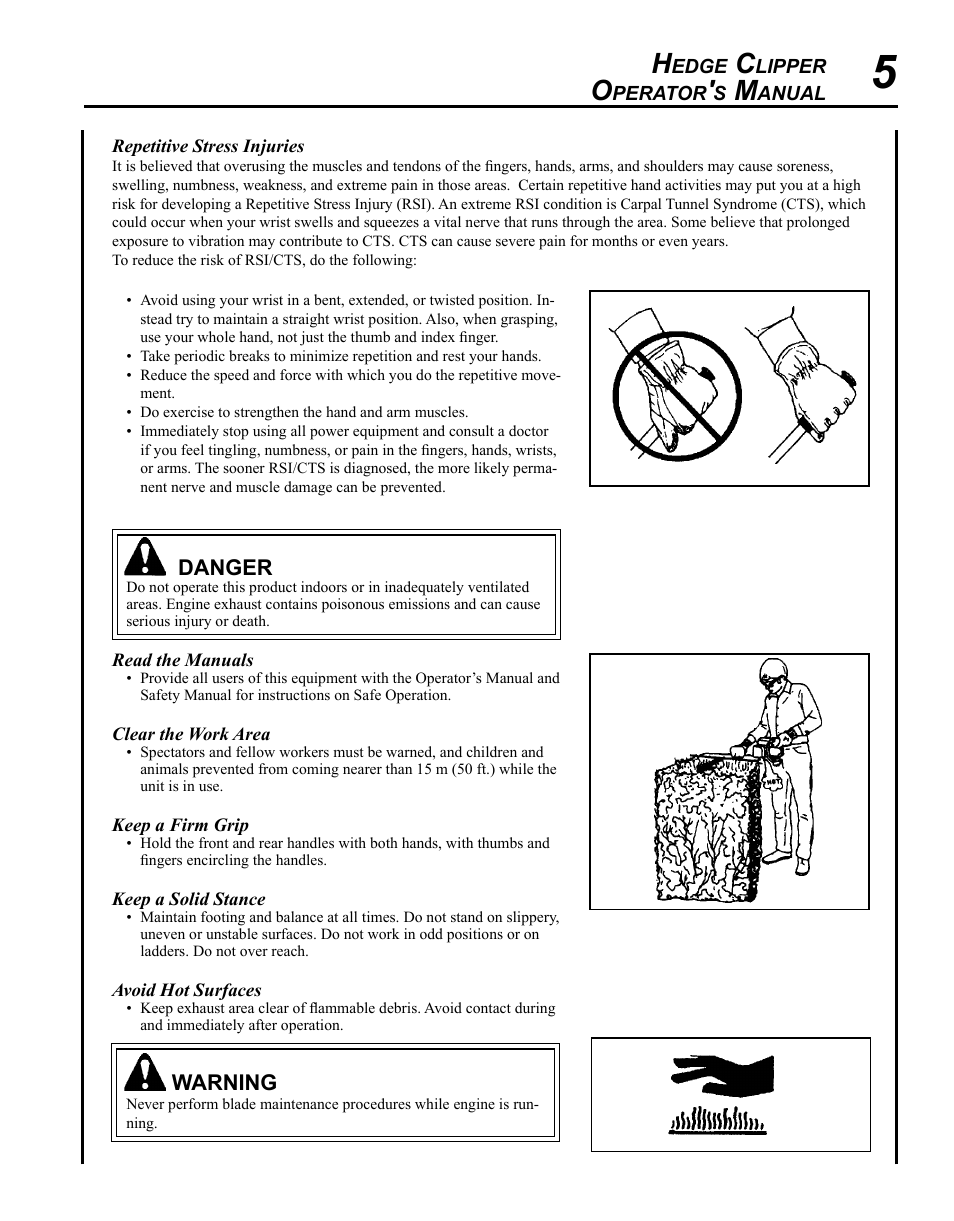 Echo HC-155 User Manual | Page 5 / 32