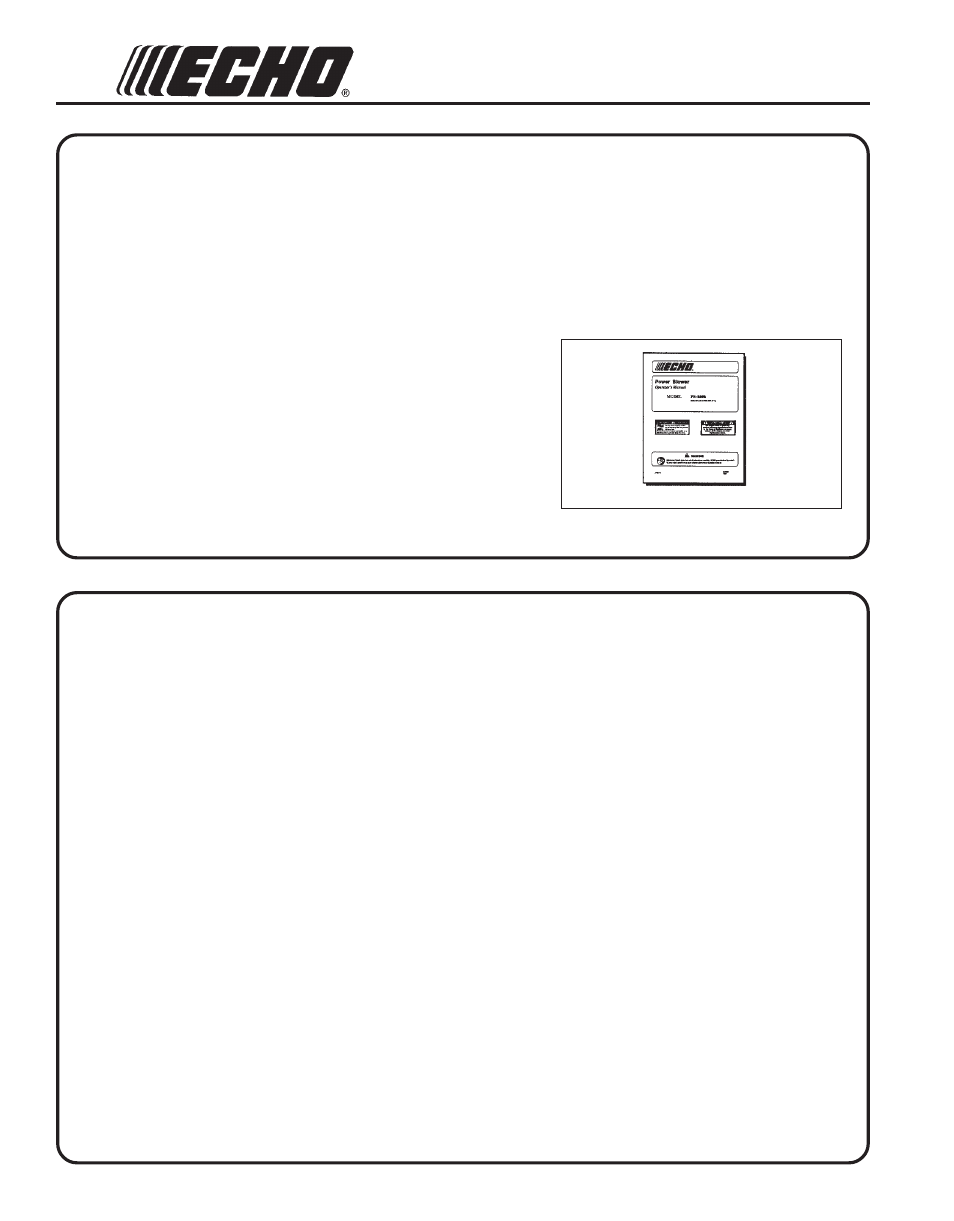 Echo PB-265L User Manual | Page 2 / 24