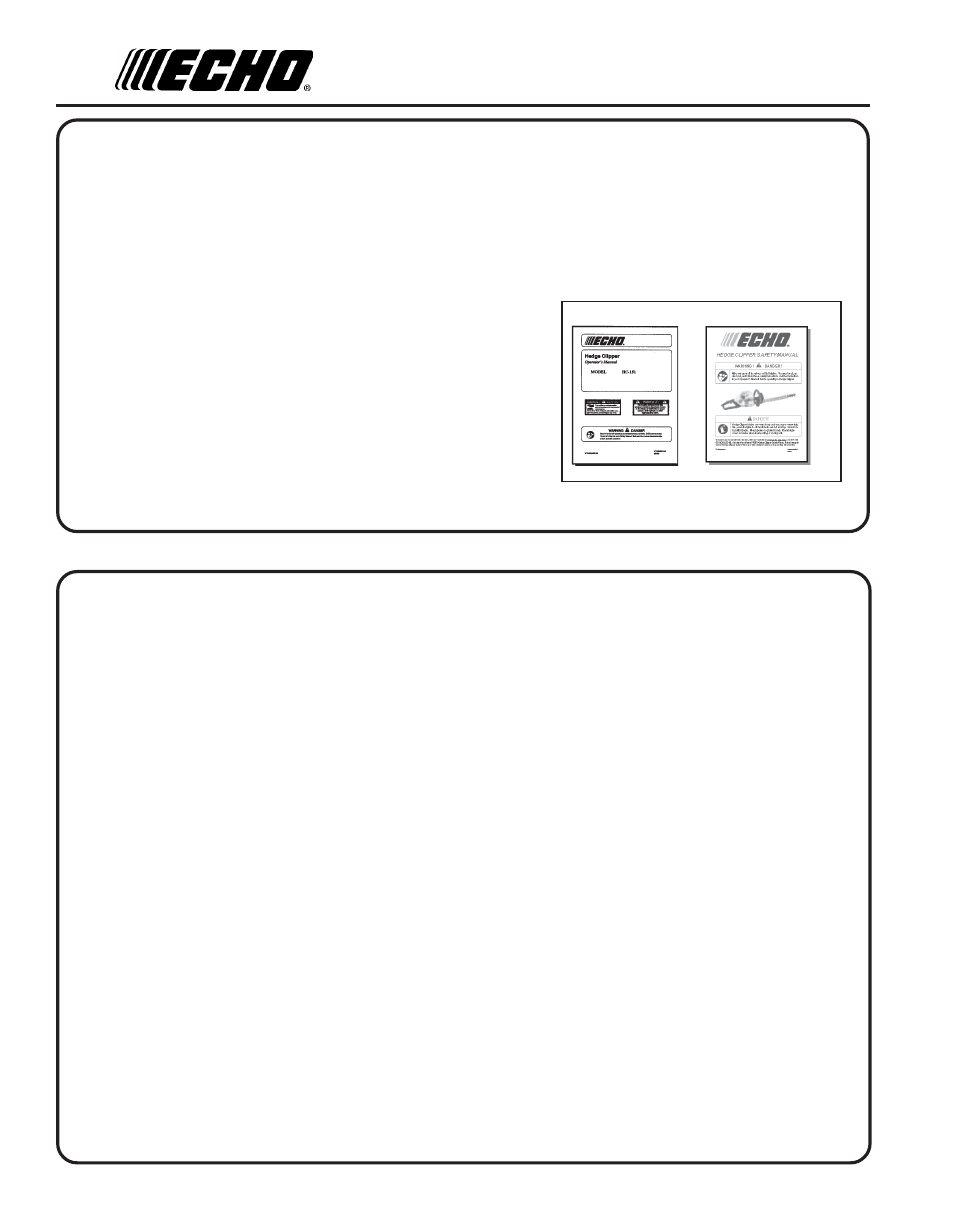 Echo HC-150 User Manual | Page 2 / 28