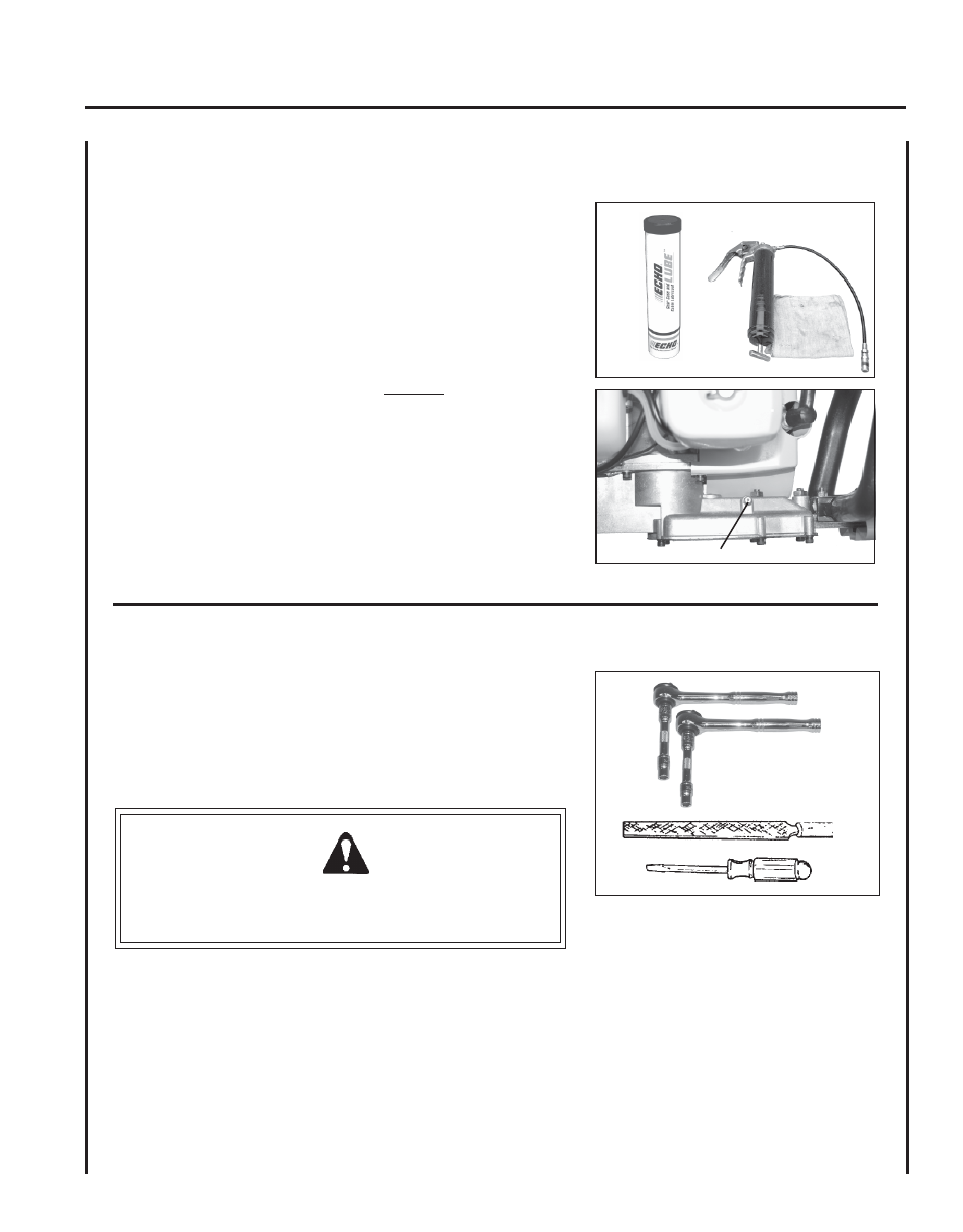 Sharpening blades | Echo HC-150 User Manual | Page 23 / 28