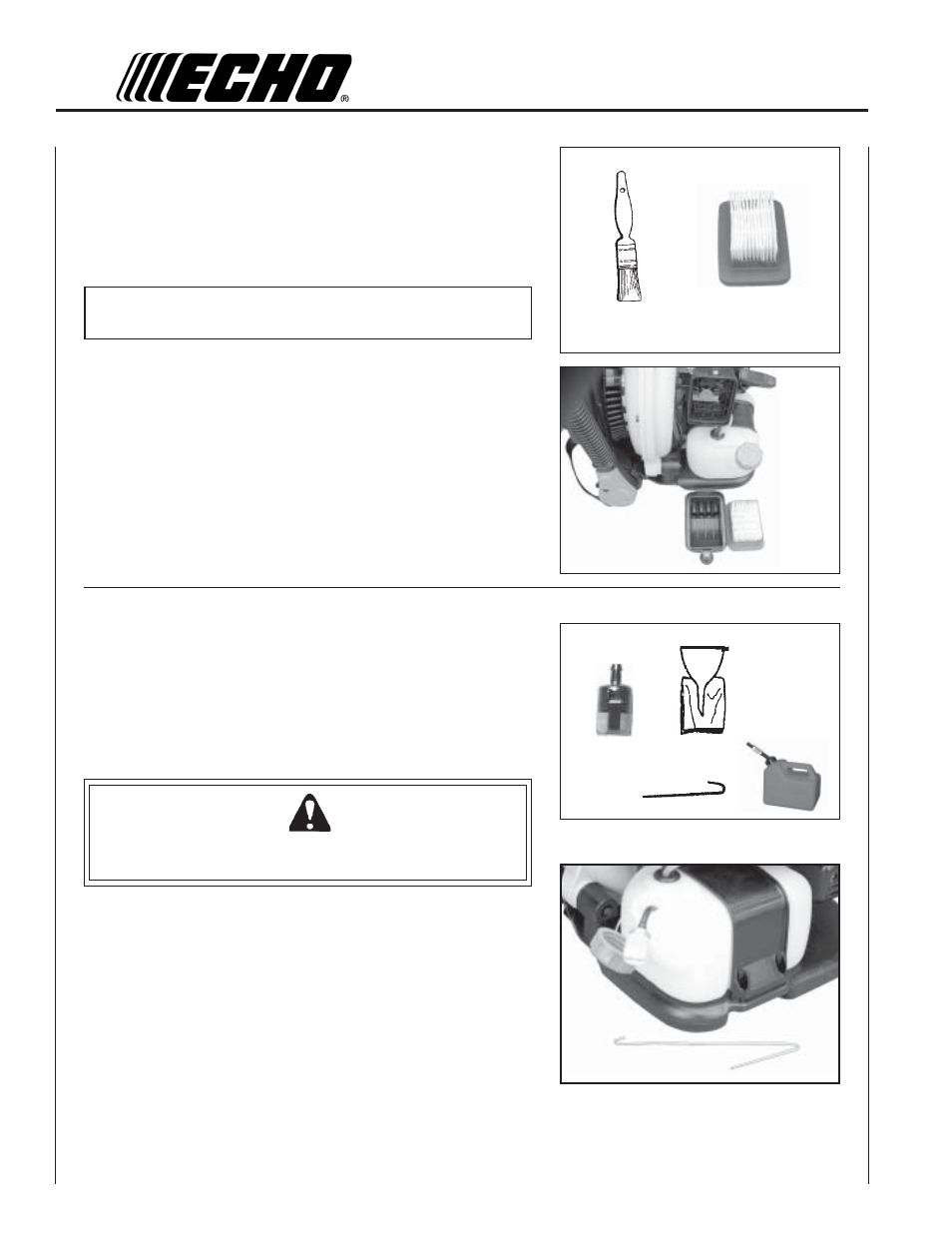 Echo PB-403 User Manual | Page 14 / 23