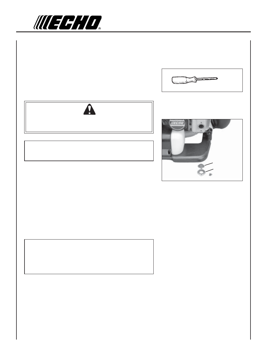 Echo PB-403 User Manual | Page 16 / 23