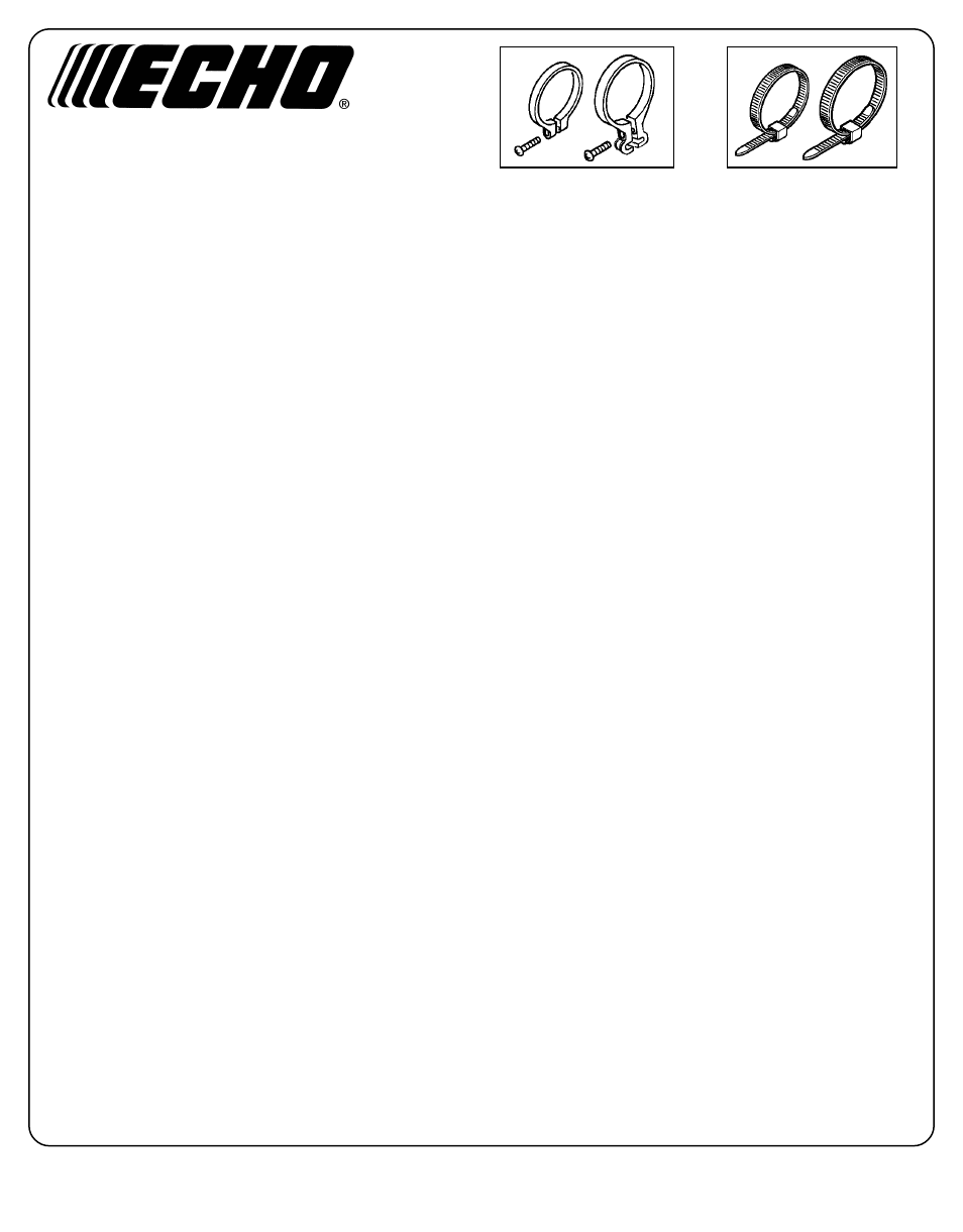 Echo PB-403 User Manual | Page 23 / 23