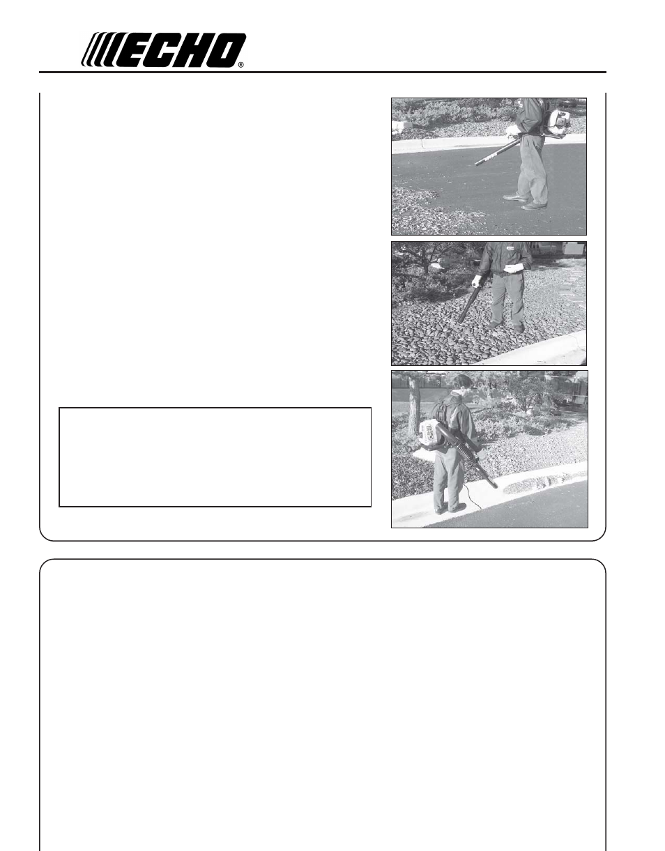Echo PB-260L User Manual | Page 14 / 24