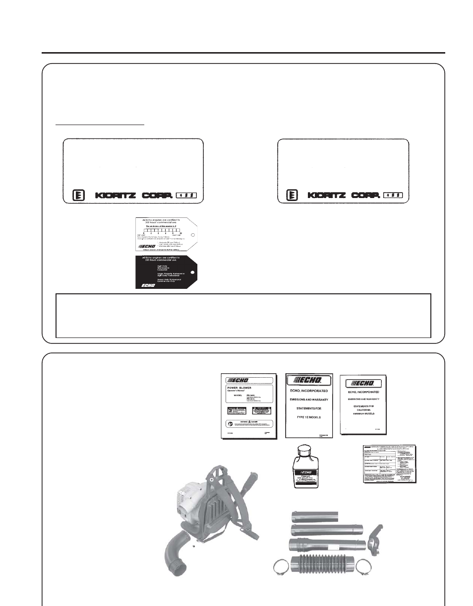 Echo PB-260L User Manual | Page 7 / 24