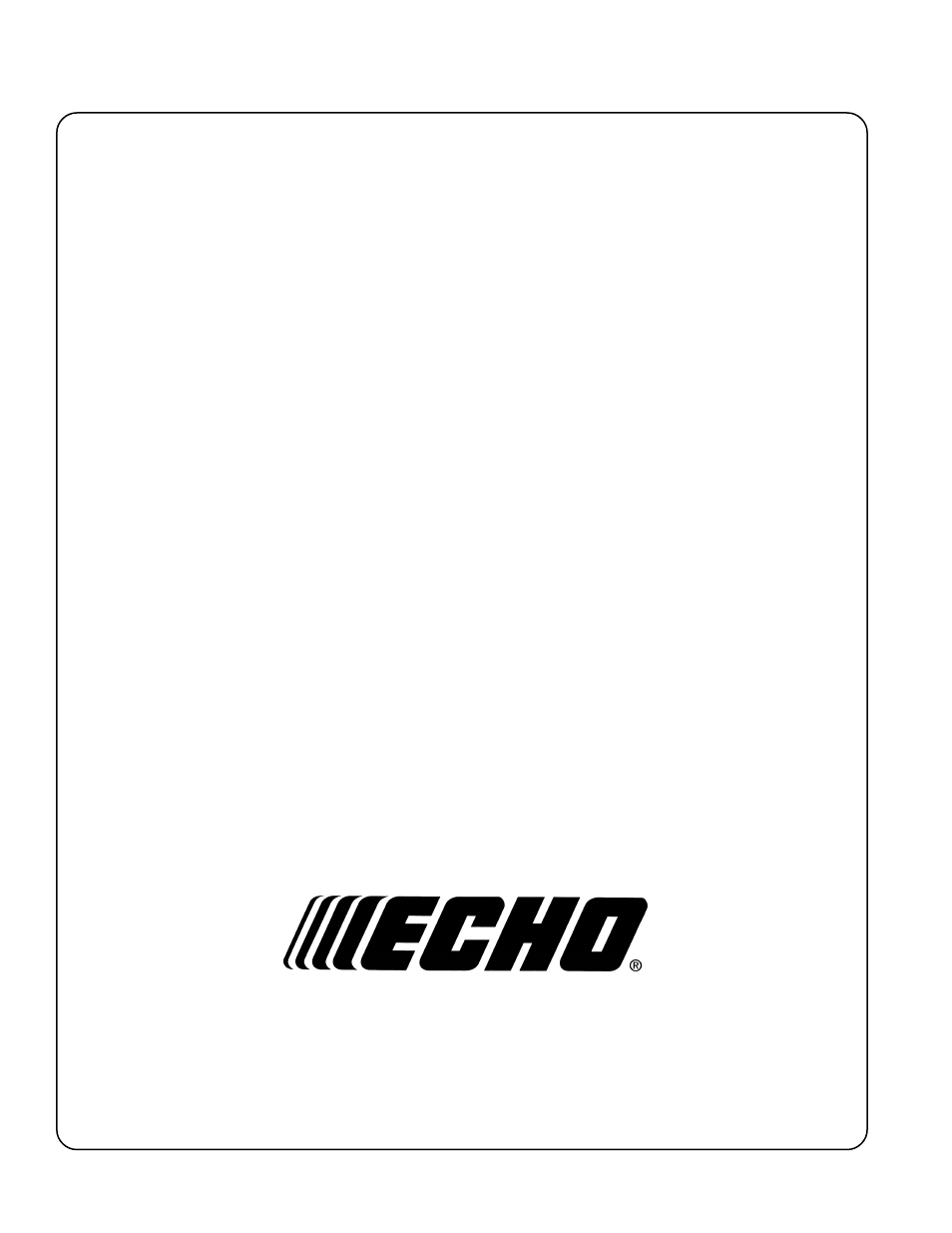Echo BLADE CONVERSION KIT 261 User Manual | Page 8 / 8