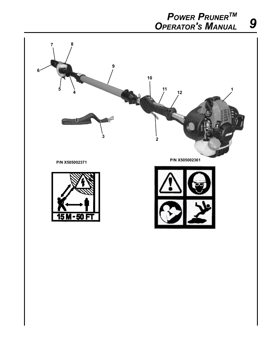 Echo PPT-265S User Manual | Page 9 / 36