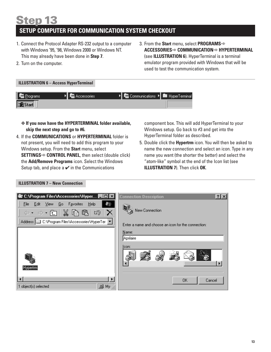 Step 13 | Echo 8870 User Manual | Page 15 / 24