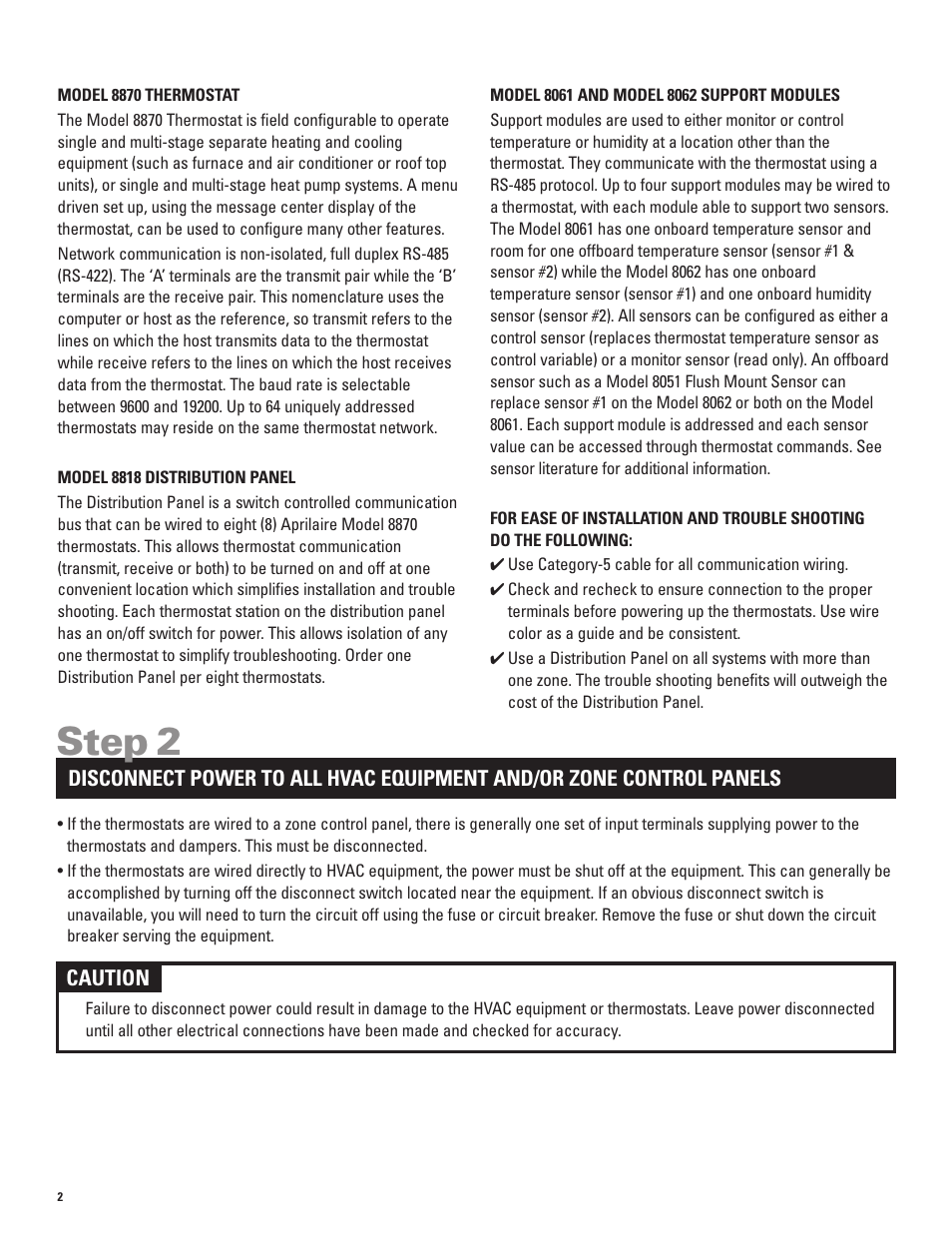 Step 2 | Echo 8870 User Manual | Page 4 / 24