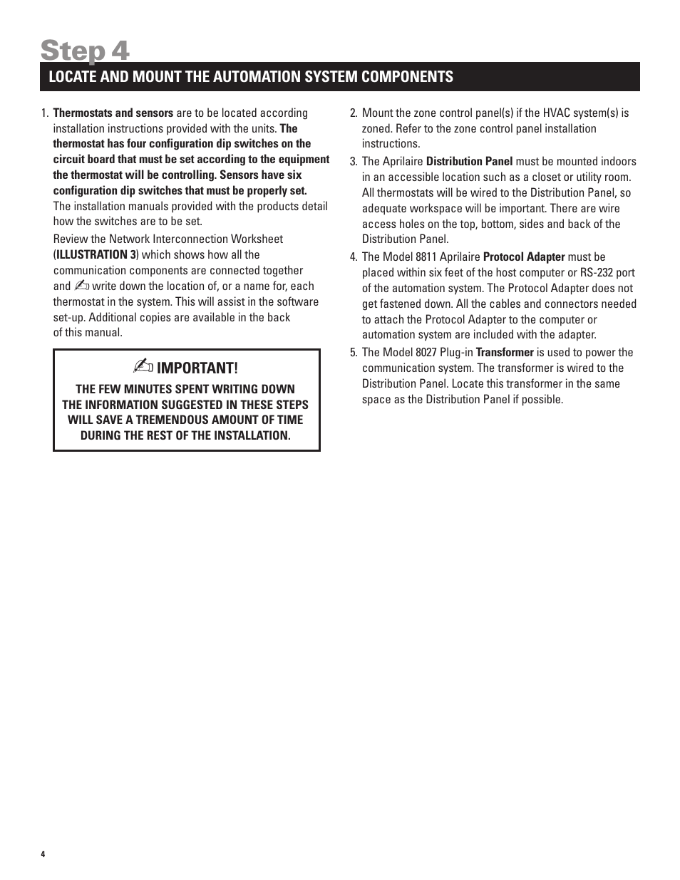 Step 4 | Echo 8870 User Manual | Page 6 / 24