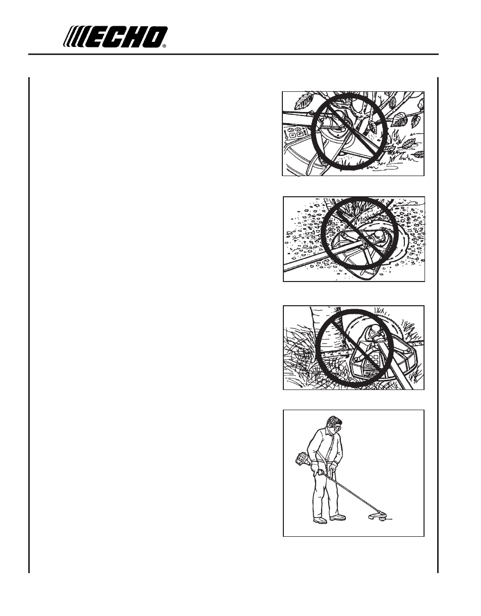 Echo SRM - 260S User Manual | Page 12 / 28