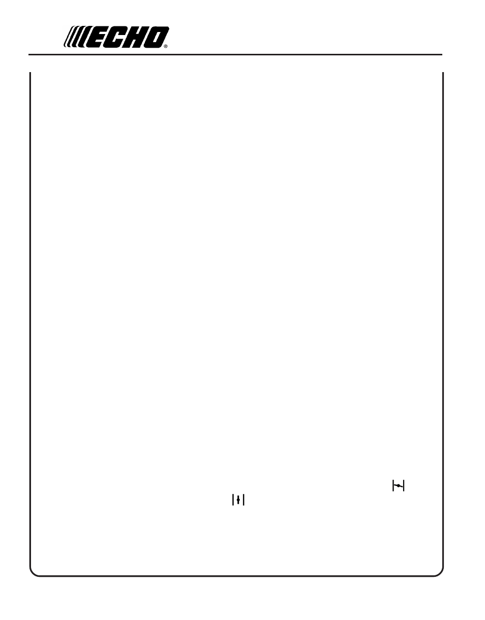 Echo SRM - 260S User Manual | Page 8 / 28