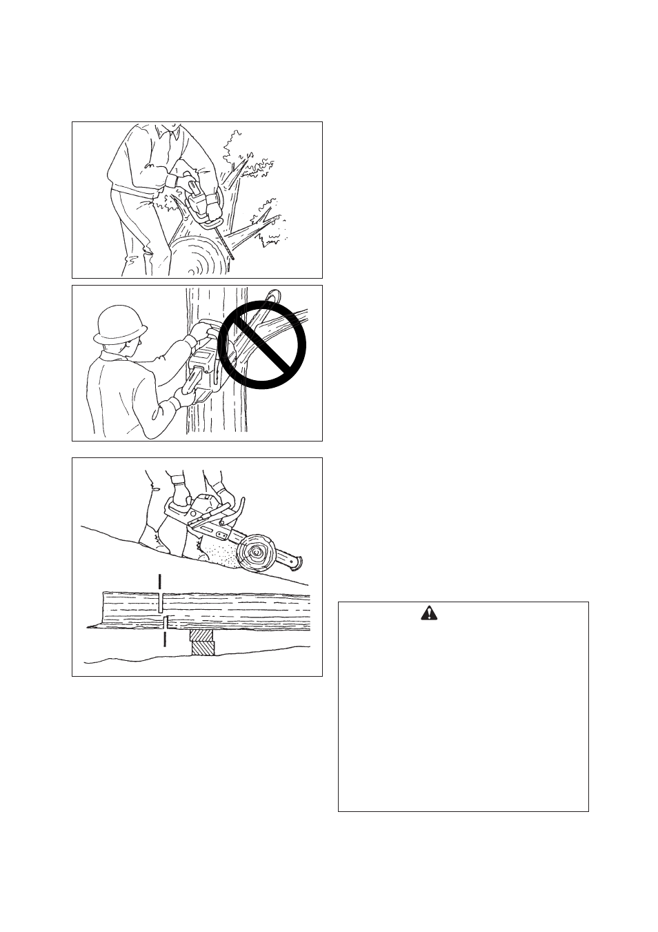 Limbing, Bucking | Echo CS-370 User Manual | Page 18 / 32