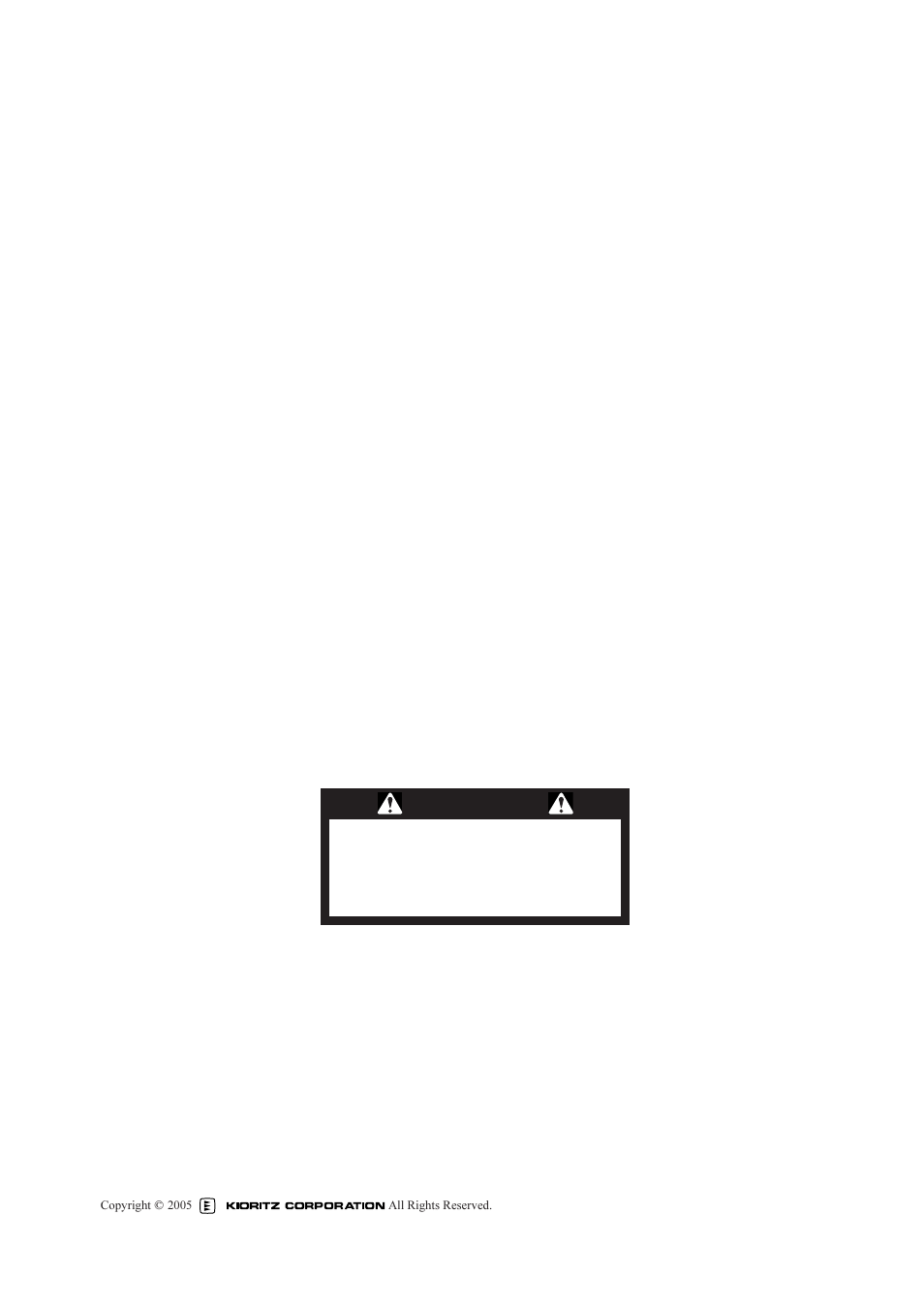 Warning | Echo CS-370 User Manual | Page 2 / 32