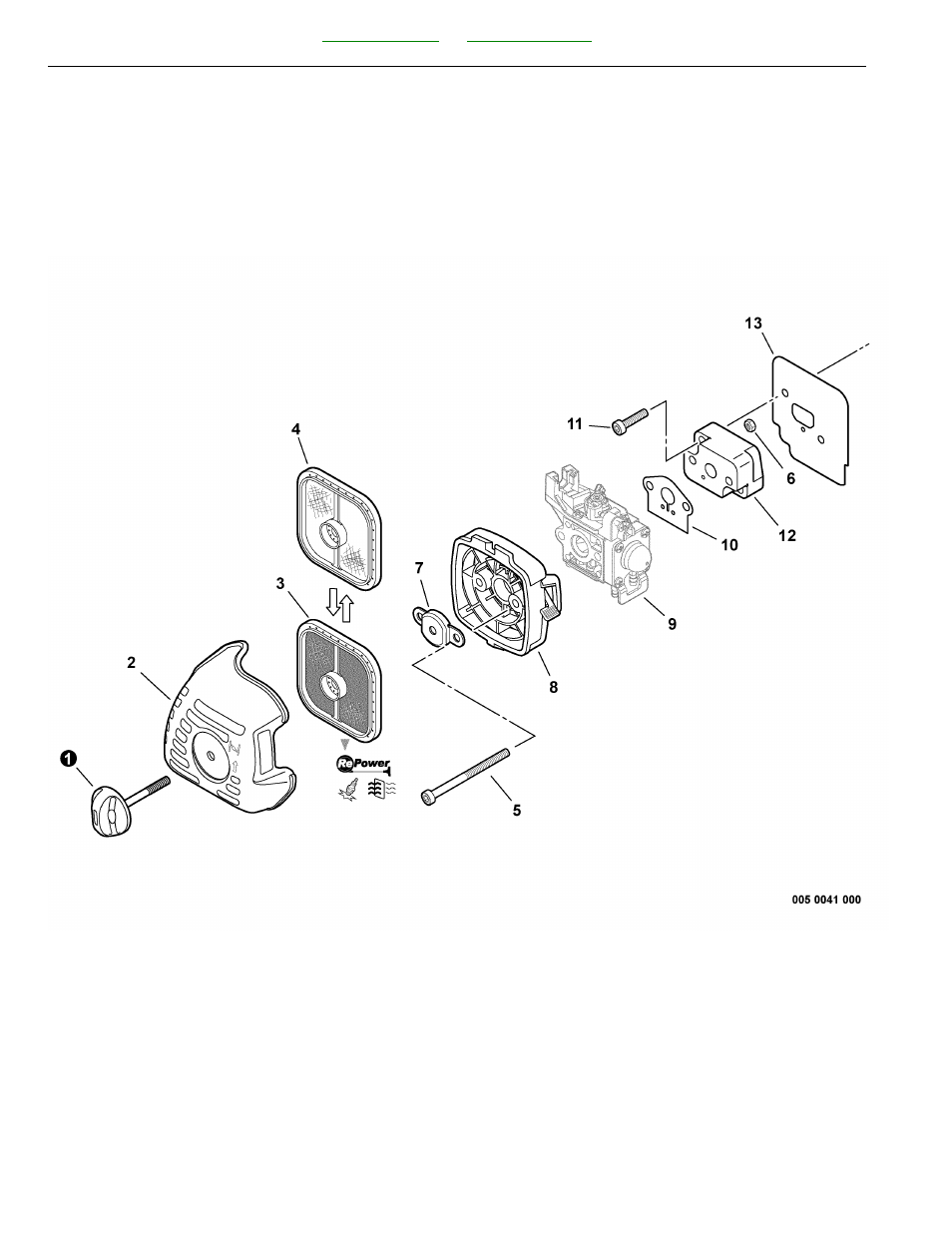 Intake | Echo SRM-225U User Manual | Page 10 / 62