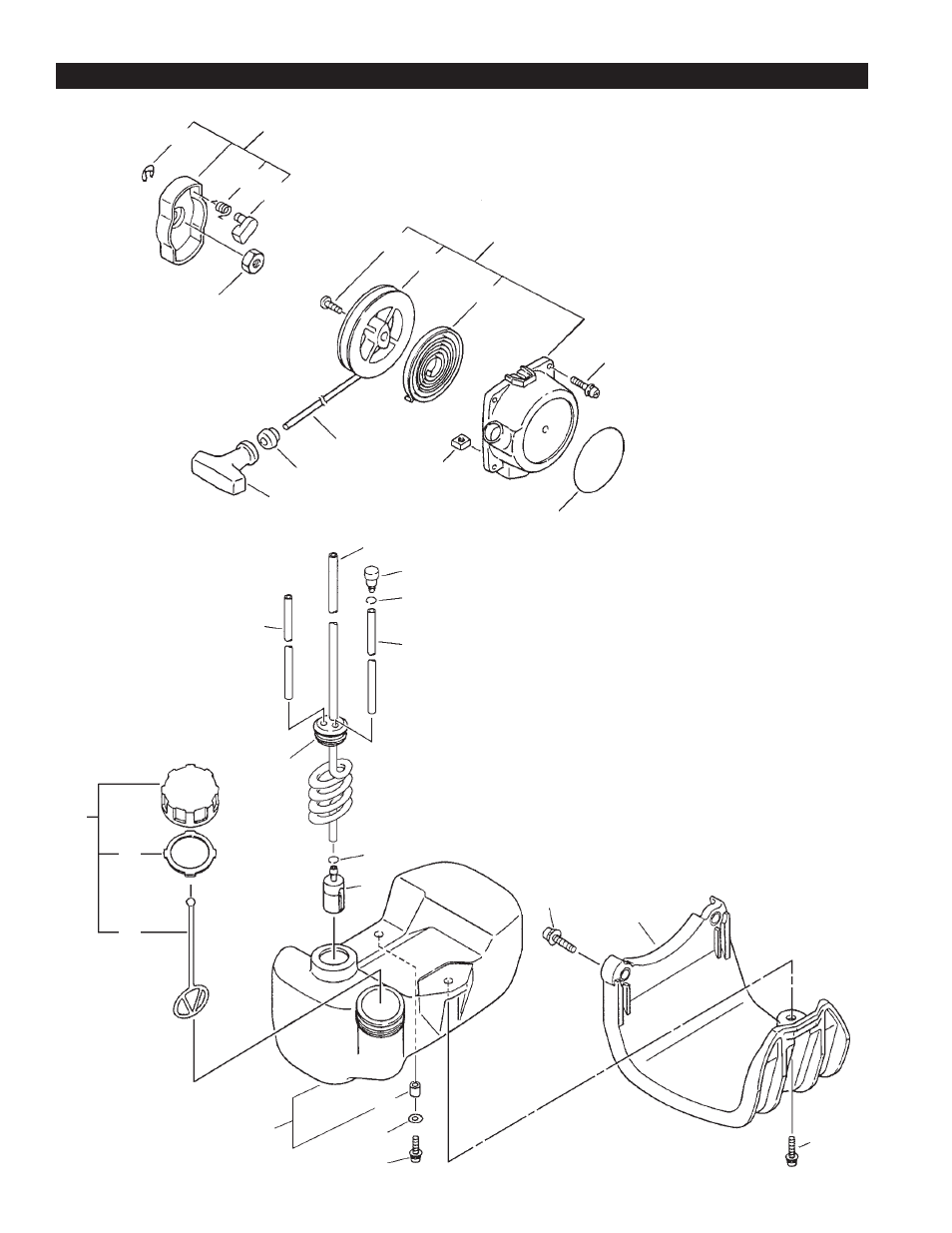 Starter, fuel system, Serial numbers: all | Echo PAS-261 User Manual | Page 8 / 25