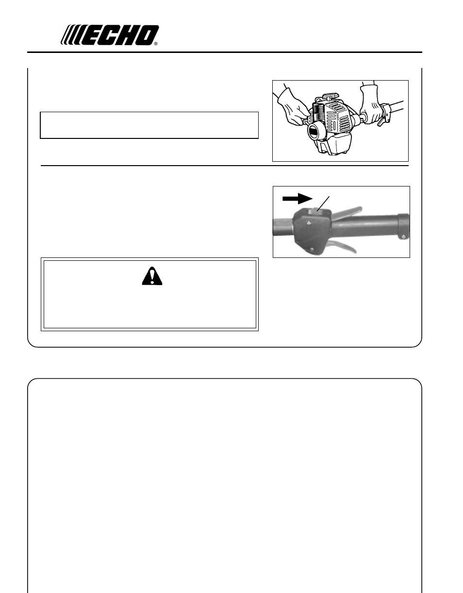 Echo SRM-2100SB  EN User Manual | Page 20 / 33