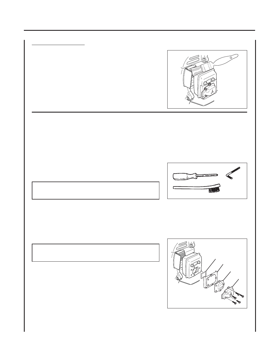 Exhaust system | Echo PB-251 User Manual | Page 17 / 24