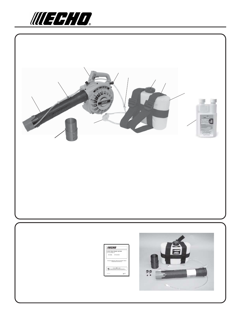 Echo YARD SHIELD SYSTEM 99944200300 User Manual | Page 4 / 16