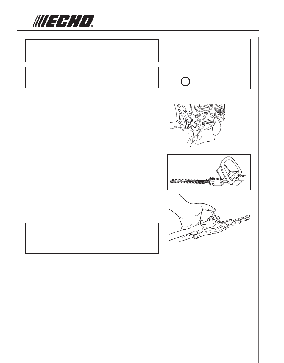 Echo HCA-2400 User Manual | Page 18 / 36
