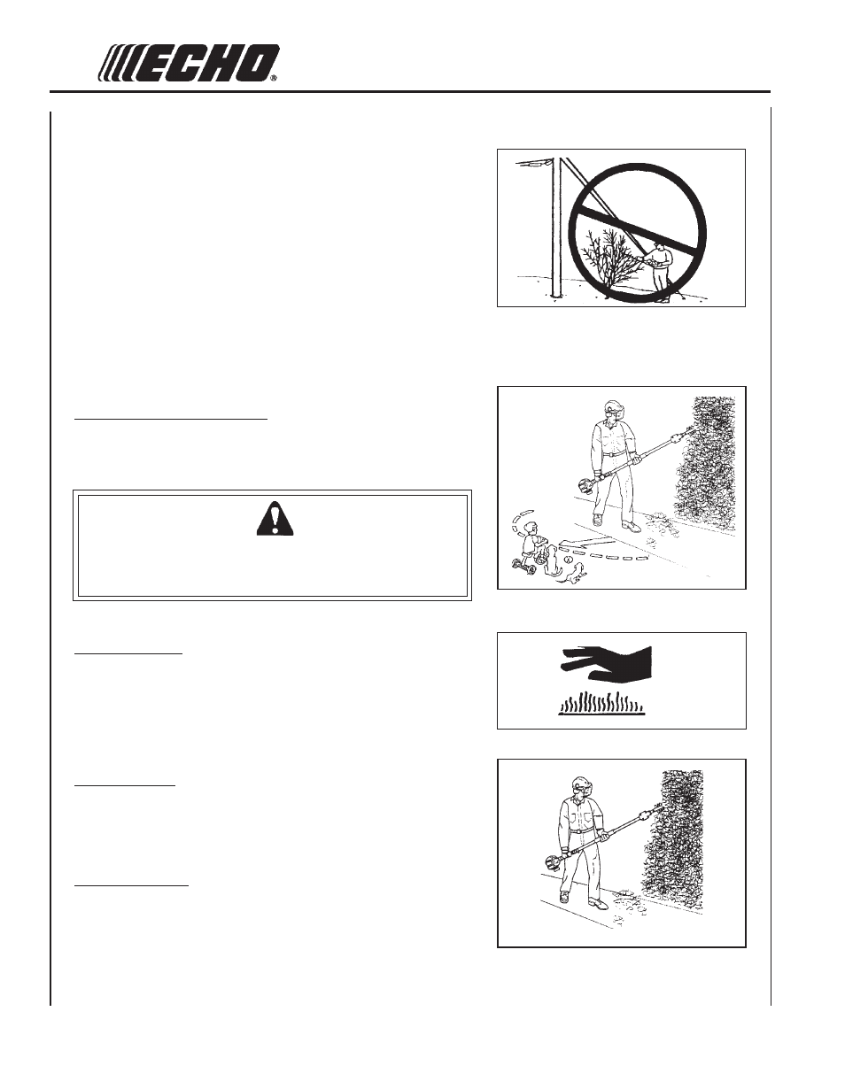 Echo HCA-2400 User Manual | Page 8 / 36