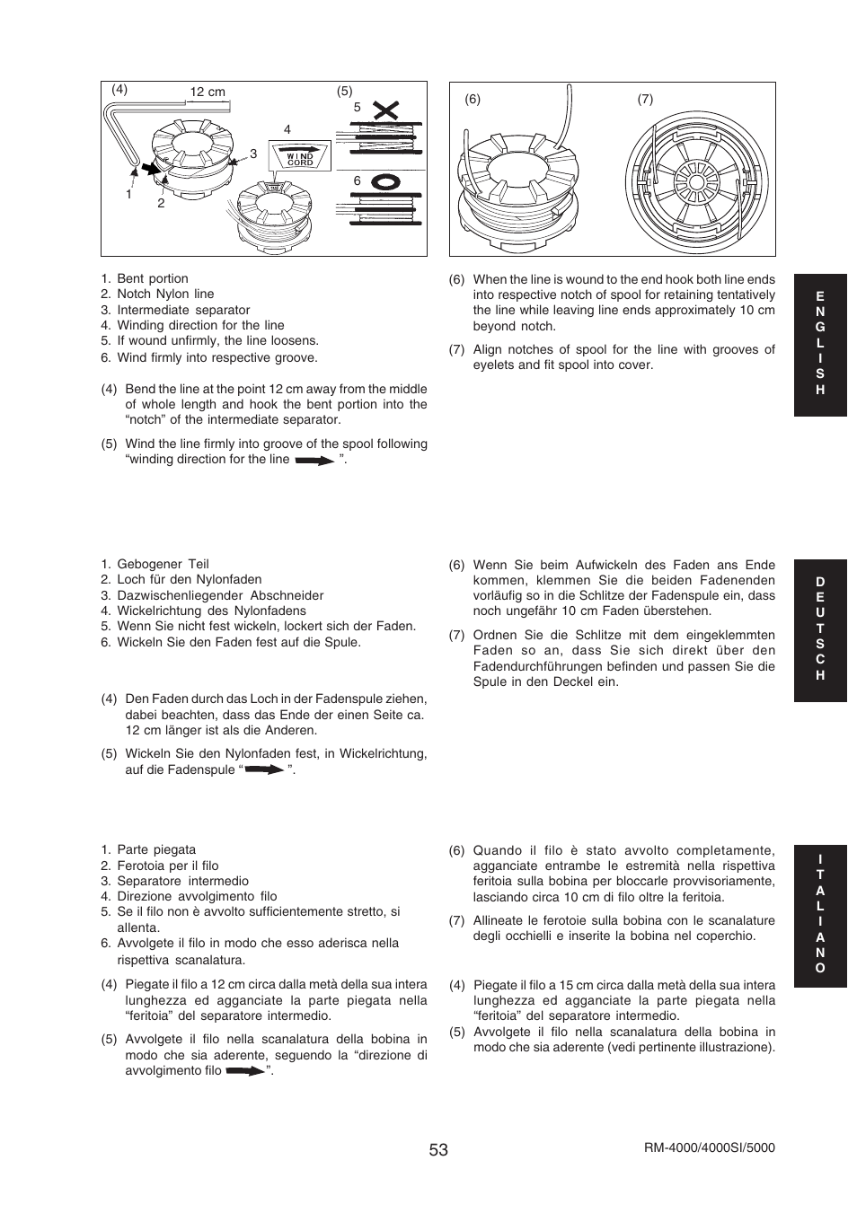 Echo RM-4000SI User Manual | Page 53 / 68