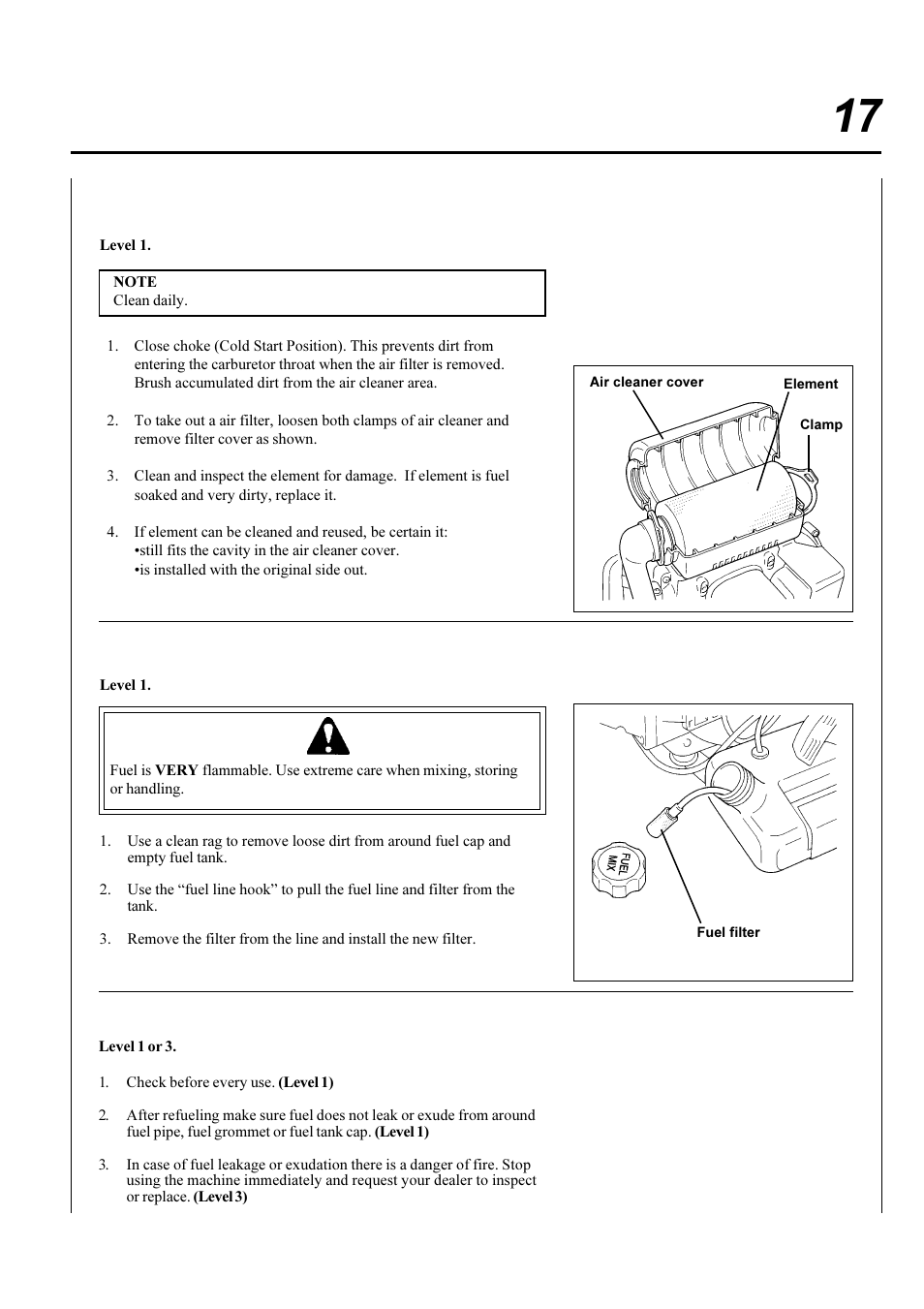Echo X750-006 User Manual | Page 17 / 24