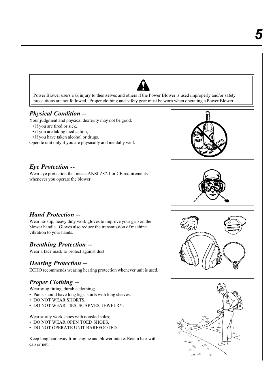 Echo X750-006 User Manual | Page 5 / 24