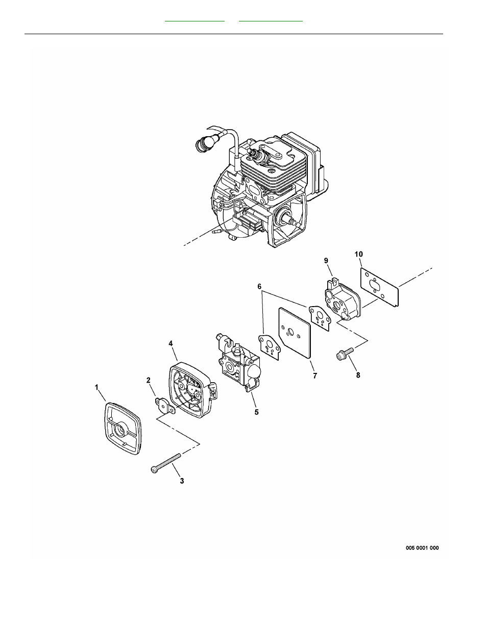 Intake | Echo SRM-265T User Manual | Page 12 / 44