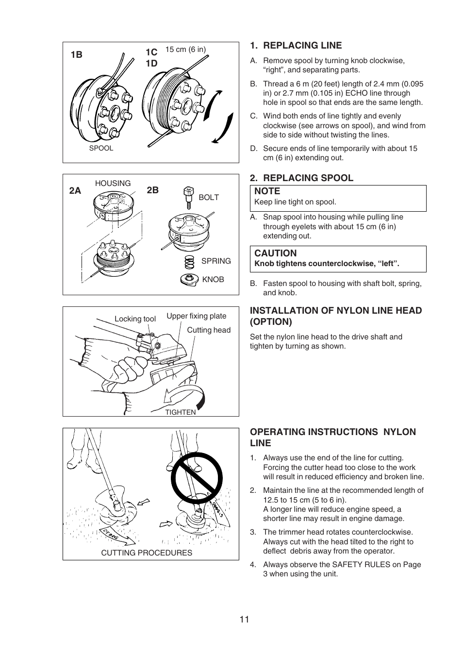Echo SRM-400U User Manual | Page 11 / 22