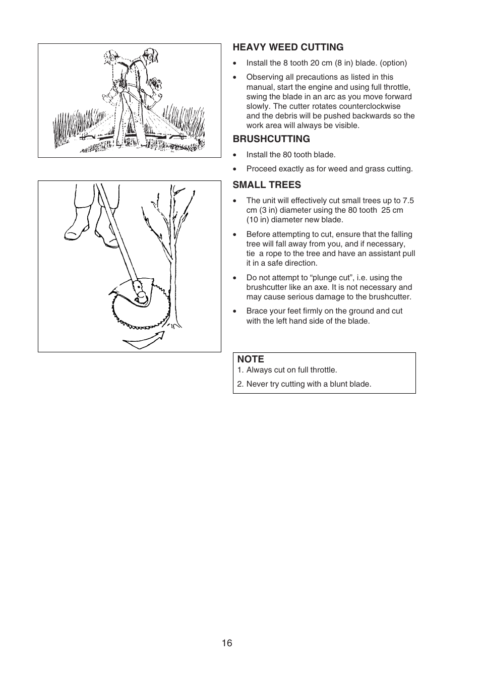 Echo SRM-400U User Manual | Page 16 / 22