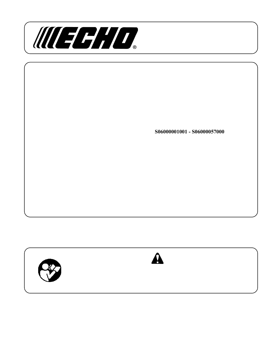 Echo POWER EDGER ATTACHMENT 99944200470 User Manual | 13 pages
